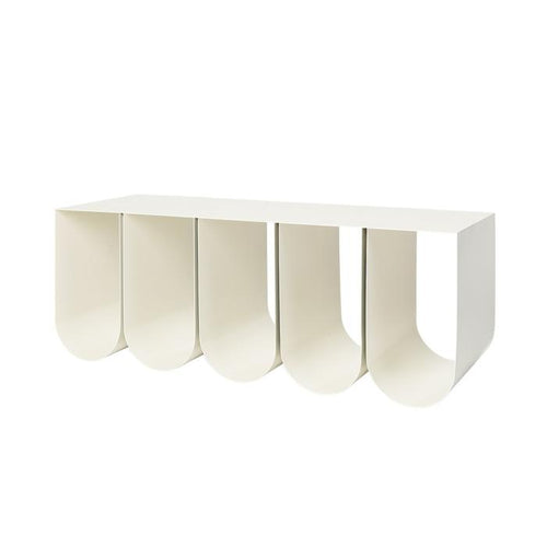 Curved Bench - Beige