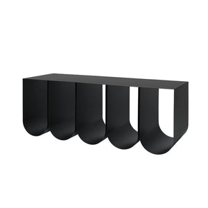 Curved Bench - Black