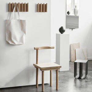 Sculptural Chair - Solid Oak
