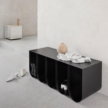 Load image into Gallery viewer, Curved Bench - Black