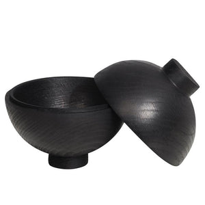 Wooden Sphere - Black