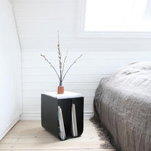 Load image into Gallery viewer, Curved Side Table - Black