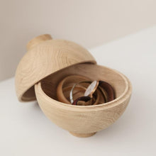 Load image into Gallery viewer, XL Wooden Sphere - Solid Oak