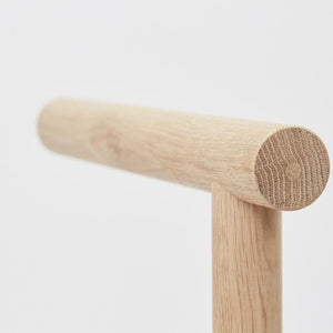Sculptural Chair - Solid Oak