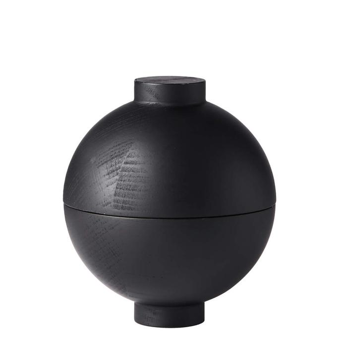 Wooden Sphere - Black