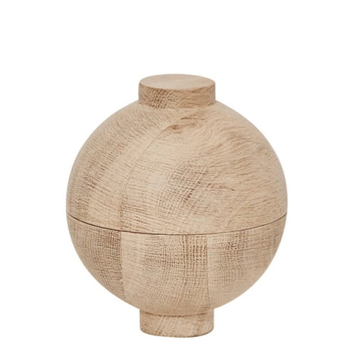 Wooden Sphere - Solid Oak