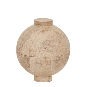 Wooden Sphere - Solid Oak