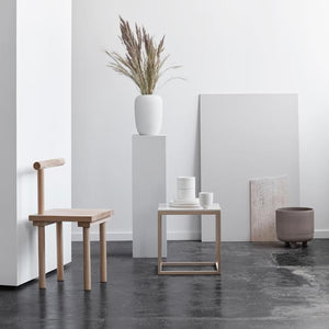 Sculptural Chair - Solid Oak