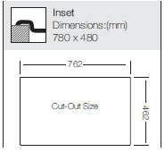 Load image into Gallery viewer, Comfort Series - Single Bowl Sink - CO 780.480 - 780mm x 480mm