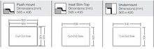 Load image into Gallery viewer, colorX Series / R10 - Double Bowl Sink - colorX 340.70.30 - 565mm x 435mm