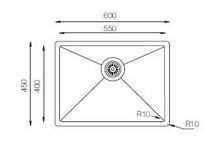 Load image into Gallery viewer, colorX Series / R10 - Single Bowl Sink - colorX 550 - 600mm x 450mm
