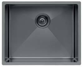 colorX Series / R10 - Single Bowl Sink - colorX 550 - 600mm x 450mm