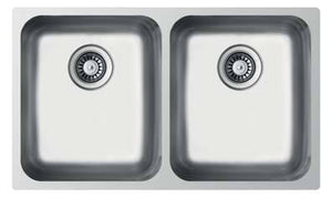 Undermount Series / R50 - Double Bowls Sink - D 340.50.50 - 740mm x 440mm