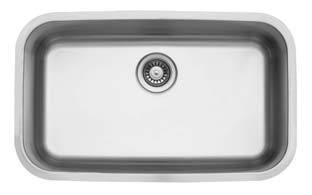 Undermount Series - Single Bowl Sink - D 723 - 773mm x 467mm