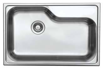 D Series - Single Bowl Sink - DXT 780 GT - 780mm x 450mm