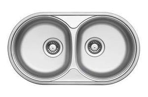 Favorite Series - Double Bowl Sink - FA 780.435.20 - 780mm x  435mm