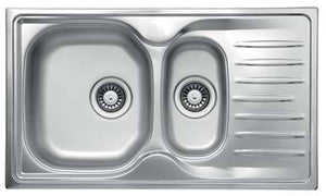 Fusion Series - Double Bowls Sink - FS 860.500.15 - 860mm x 500mm