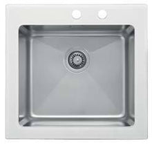 Load image into Gallery viewer, Glass Series - Single Bowl Sink - GS 550.530 W - 550mm x 530mm