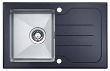Load image into Gallery viewer, Glass Series - Single Bowl Sink - GS 780.500 B Diamond - 780mm x 500mm