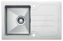 Load image into Gallery viewer, Glass Series - Single Bowl Sink - GS 780.500 W Diamond - 780mm x 500mm