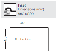 Load image into Gallery viewer, Glass Series - Single Bowl Sink - GS 860.500 B Crystal - 860mm x 500mm