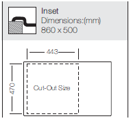 Load image into Gallery viewer, Glass Series - Single Bowl Sink - GS 860.500 W Crystal - 860mm x 500mm
