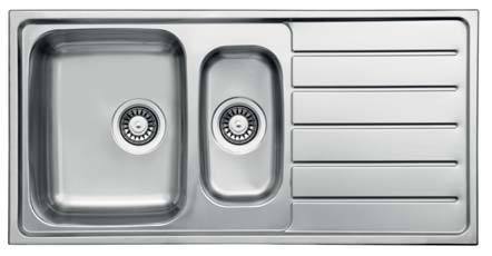 Hypnos Selection Series - Double Bowls Sink - HS 860.500.20 - 860mm x 500mm