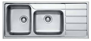 Hypnos Selection Series - Double Bowls Sink - HS 1160.500.20 - 1160mm x 500mm