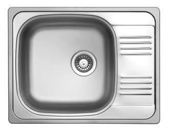 Hypnos Series - Single Bowl Sink - HY 652.503 - 652mm x 503mm