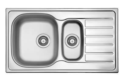 Hypnos Series - Double Bowl Sink - HY 860.500.15 - 860mm x 500mm