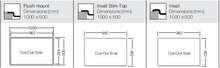 Load image into Gallery viewer, Lines Series - Double Bowl Sink - LN 1000.500.15 - 1000mm x 500mm
