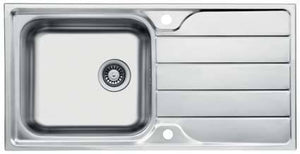 Lines Series - Single Bowl Sink - LN 1000.500 - 1000mm x 500mm