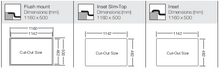 Load image into Gallery viewer, Lines Series - Double Bowl Sink - LN 1160.500.20 - 1160mm x 500mm