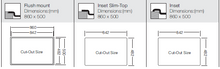 Load image into Gallery viewer, Lines Series - Single Bowl Sink - LN 860.500 - 860mm x 500mm