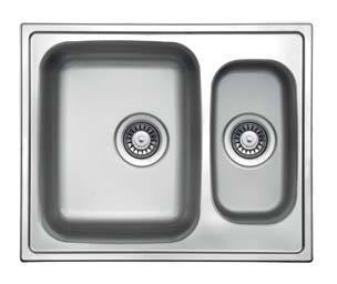 Lotus Series - Double Bowls Sink - LT 615.500.15 - 615mm x 500mm