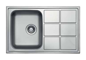 Lotus Series - Single Bowl Sink - LT 780.500 - 780mm x 500mm