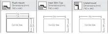 Load image into Gallery viewer, Micro Series / R20 - Double Bowls Sink - MU 340.50.50 - 740mm x 440mm