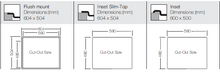 Load image into Gallery viewer, Micro Series / R20 - Single Bowl Sink - ME 600.500 - 600mm x 500mm