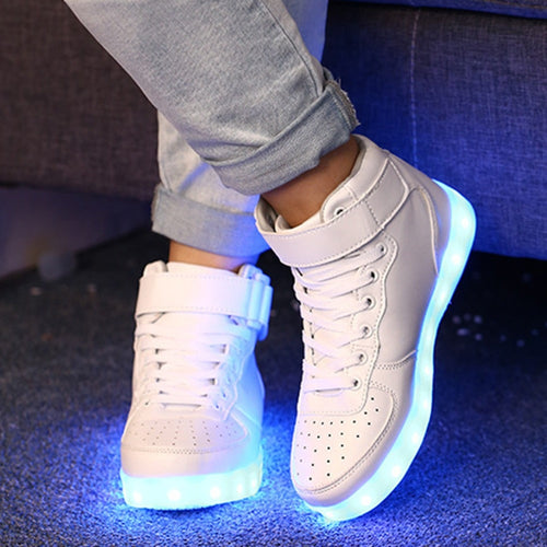 USB Charging LED Light Sneakers