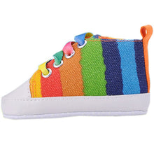 Load image into Gallery viewer, Baby Rainbow Sneakers