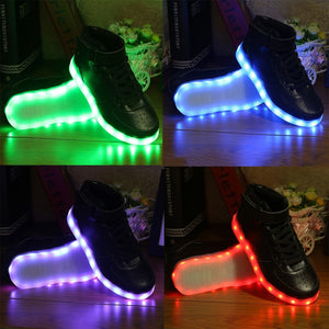 USB Charging LED Light Sneakers