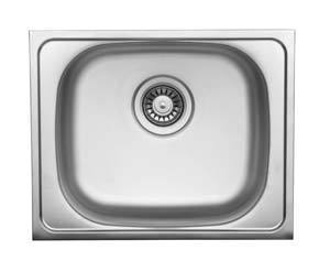 Standart Series - Single Bowl Sink - ST 500.400 - 500mm x 400mm